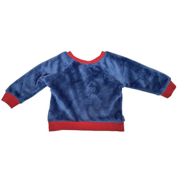 DISNEY Cozy Plush Mickey Mouse Pullover with Ears - Picture 4 of 7